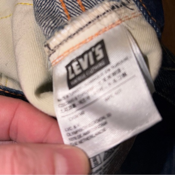 LEVI’S VINTAGE CLOTHING 1950'S 701® WOMEN'S JEANS SIZE 30 PINK SELVEDGE NWT - Picture 8 of 16